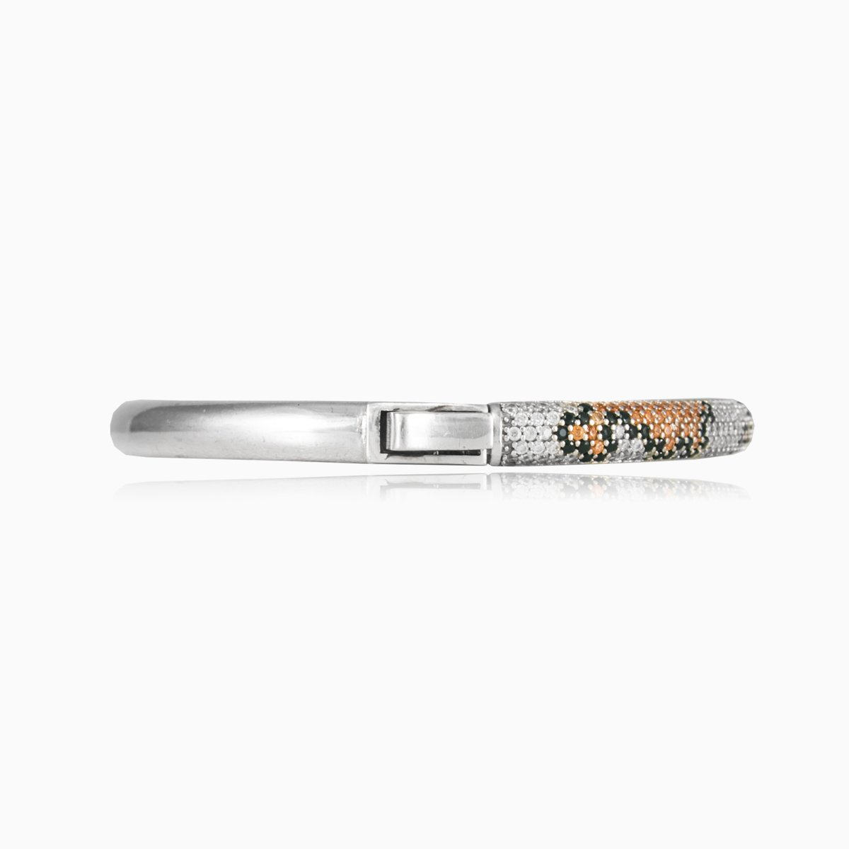 Snakey rigid silver bracelet woman Bracelets Animale N.2