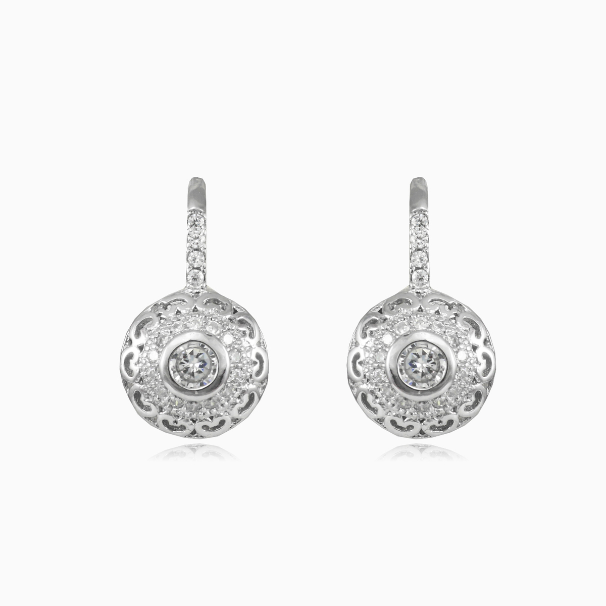 Aretes de época de cierre ballestilla mujer Pendientes Shine bright N.1