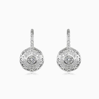 Vintage latch back earrings woman Earrings Shine bright
