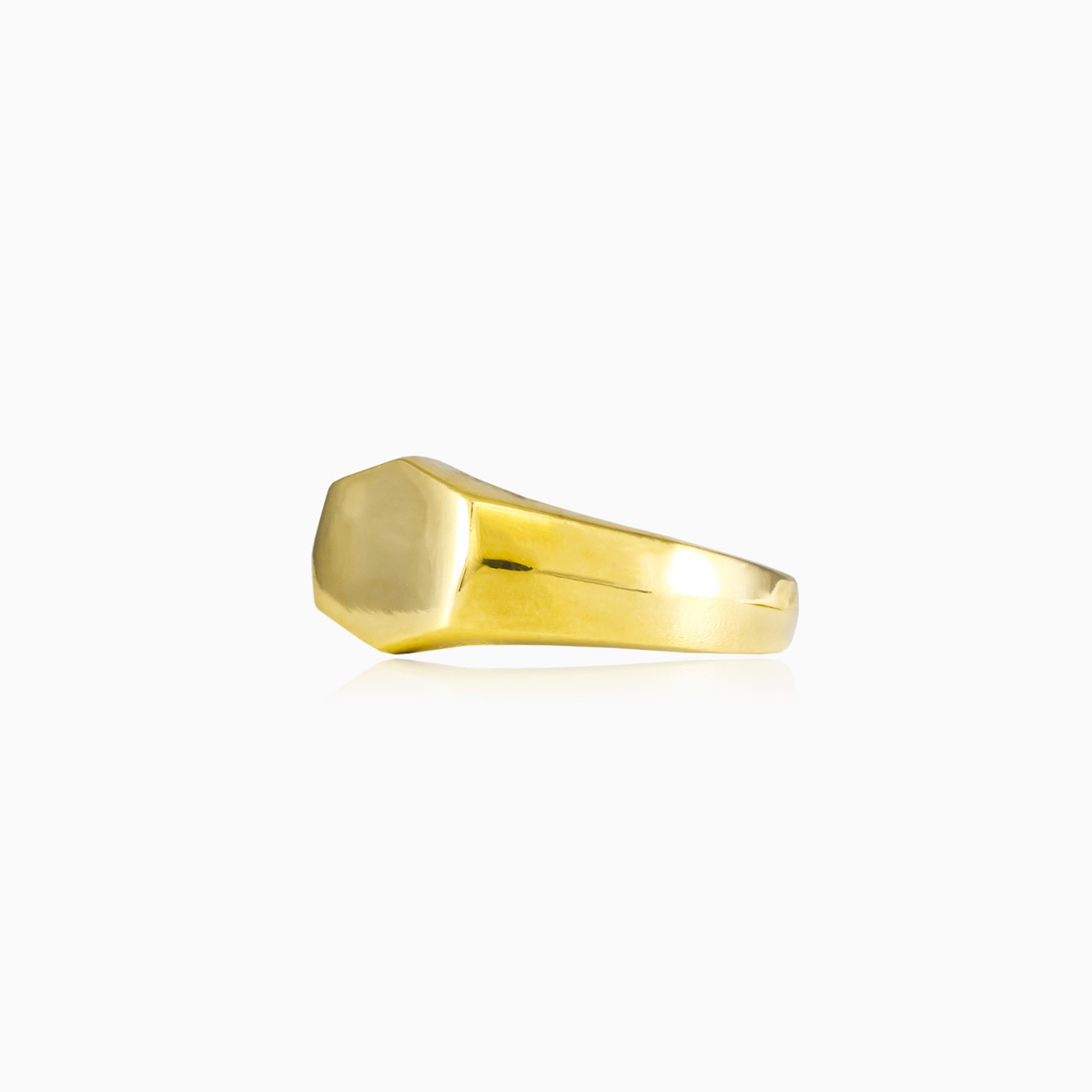Pánský pozlacený prsten MC unisex Prsteny High polished N.2