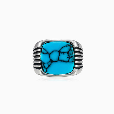 Anillo turquesa retro hombre Anillos Harmony