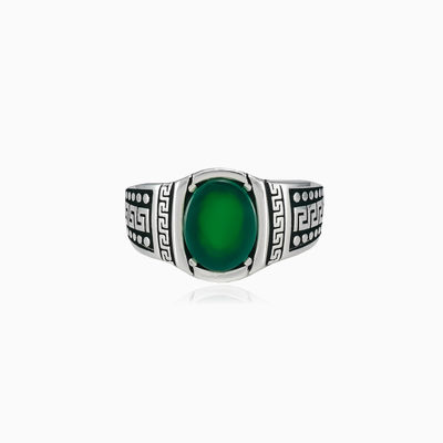 Oval jade hellas ring man Rings Hellas