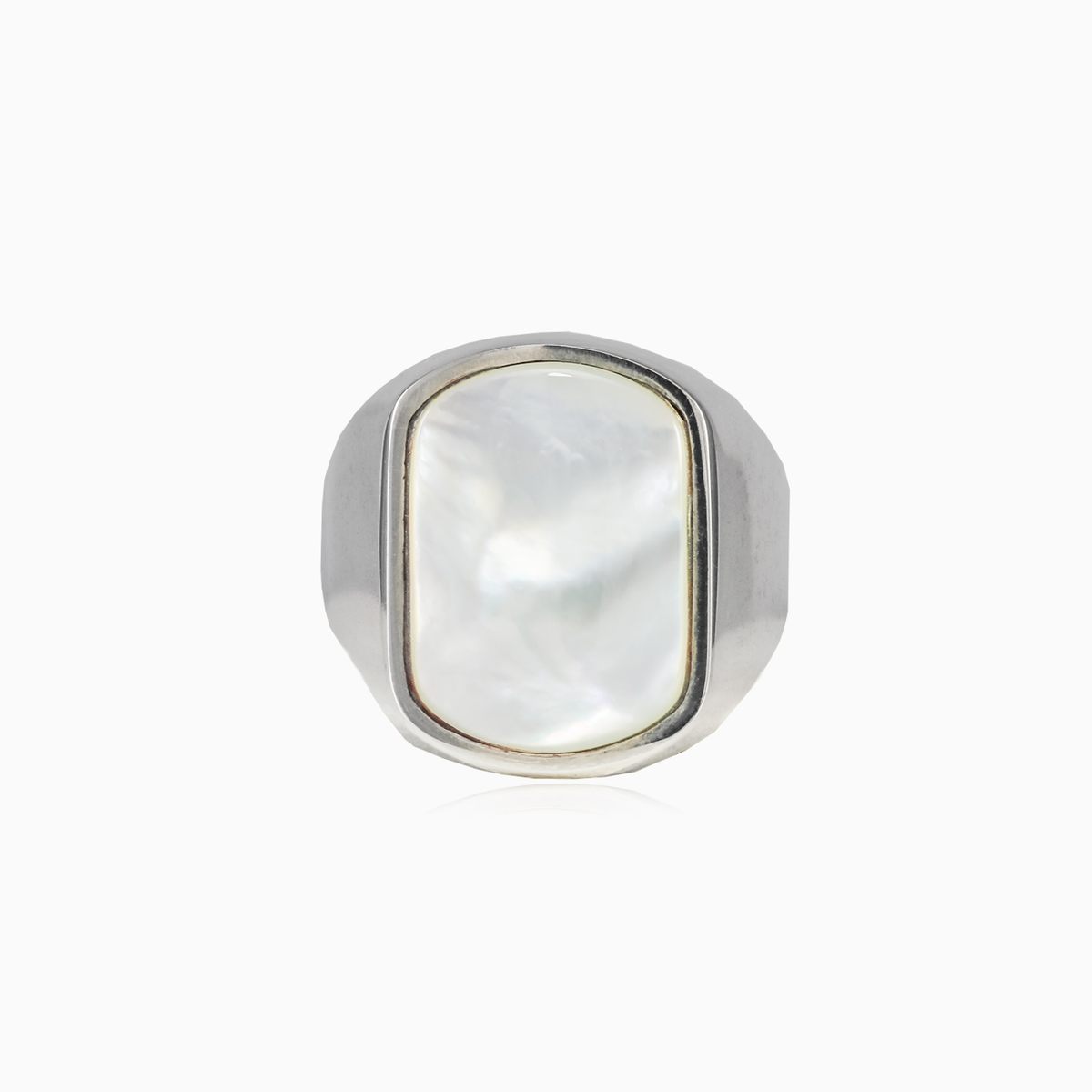 High polished nacre ring unisex Rings High polished N.1