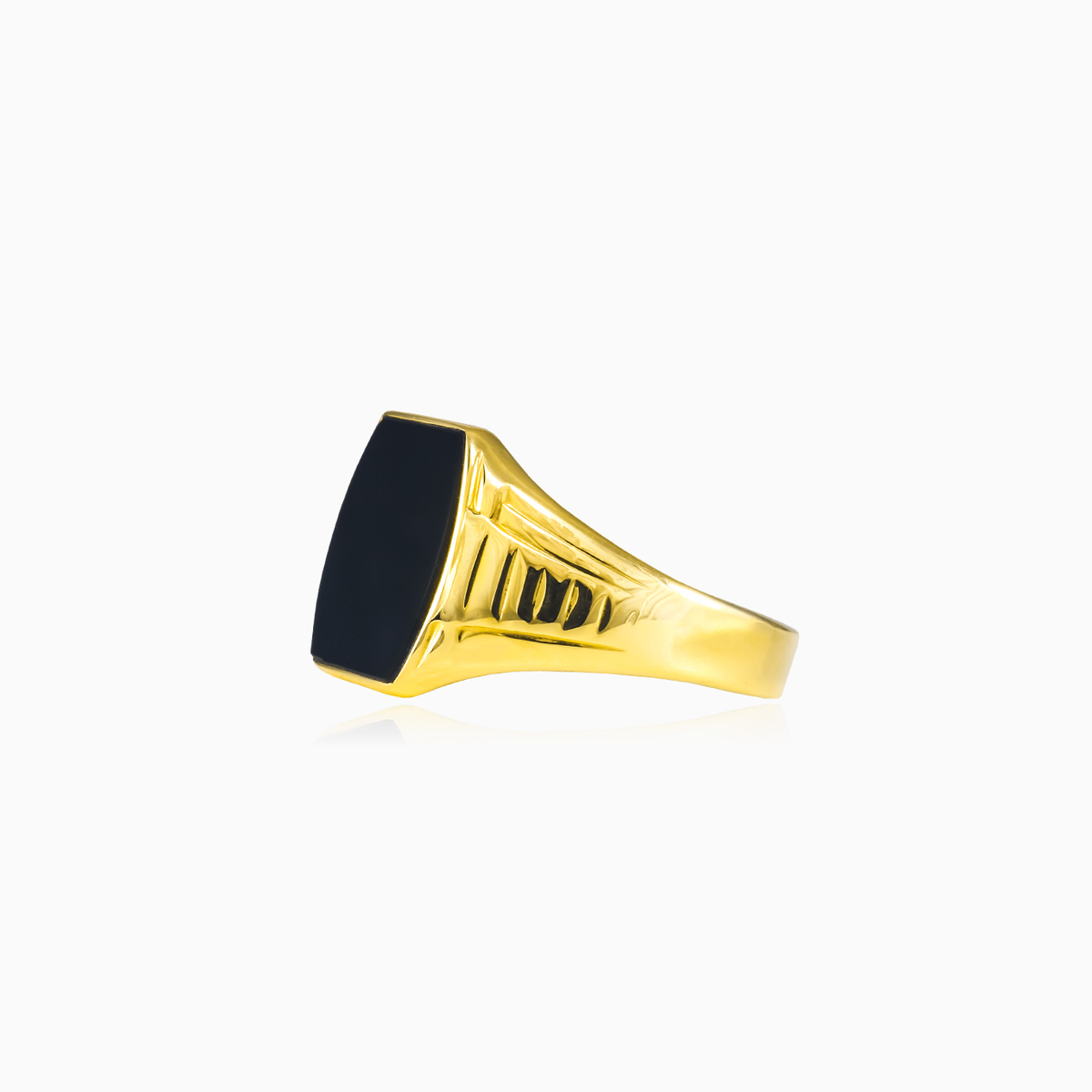 Detailed gold ring unisex Rings Tinge N.2
