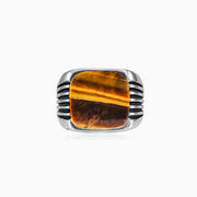 Retro tiger eye ring man Rings Harmony