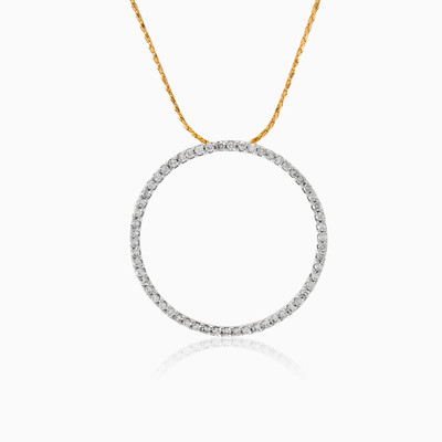 Pendentif en diamant à cercle ouvert femme Pendentifs Brillantino