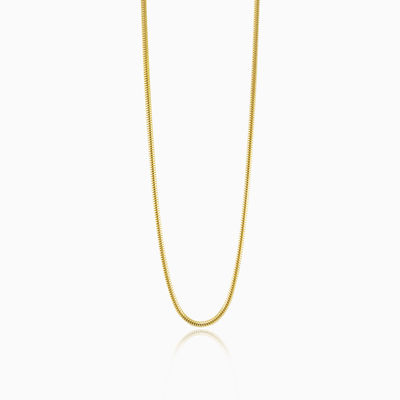 Gold plated snake chain unisex Chains Harmony