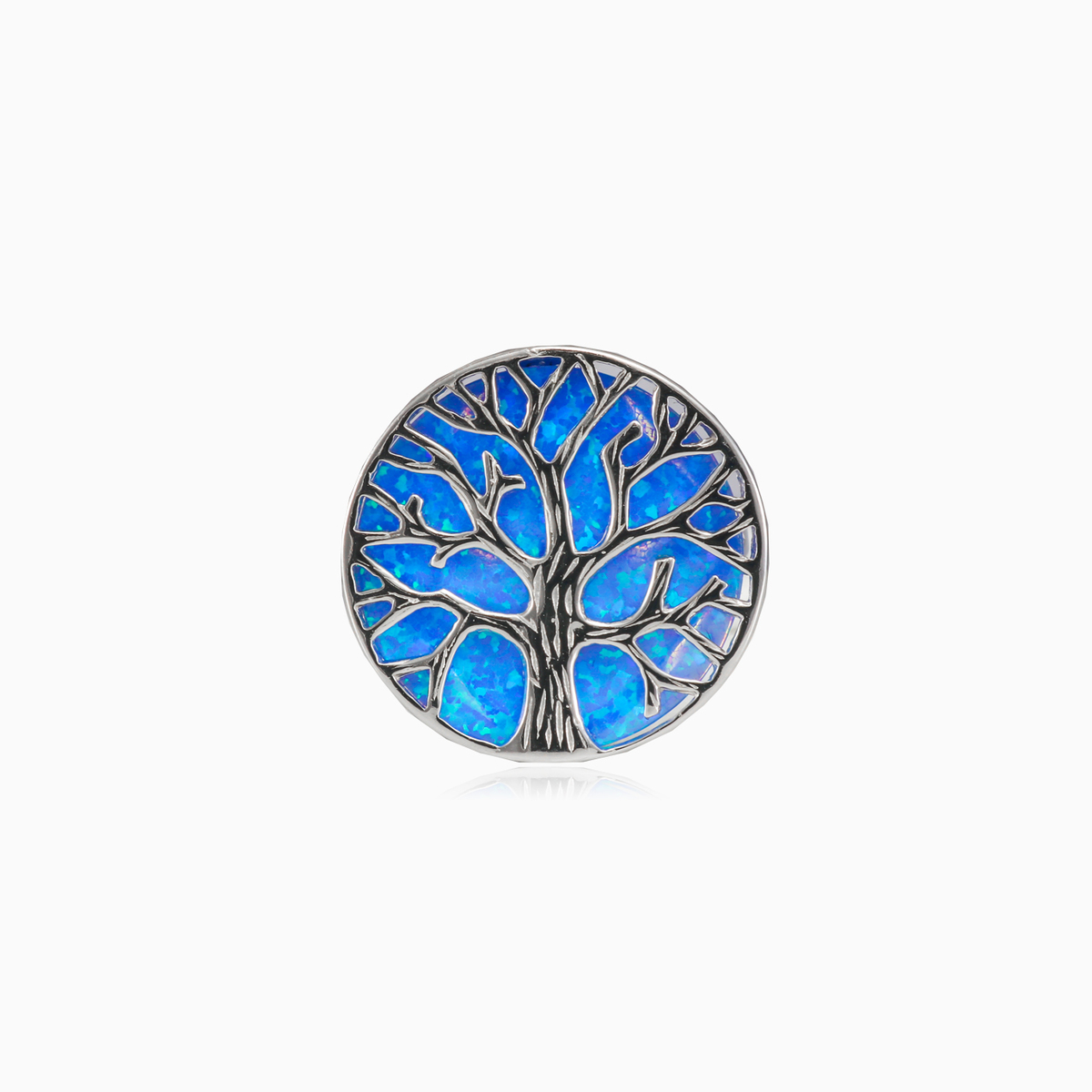 TOL blue opal ring woman Rings Tree of life N.1