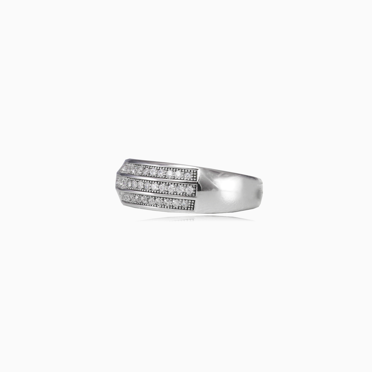 Triple band ring Женские Обручальные кольца Shine bright N.2