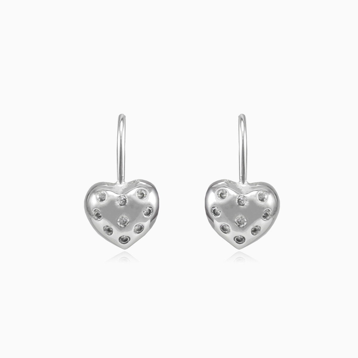 Pendientes de corazón mujer Pendientes Bambine N.1