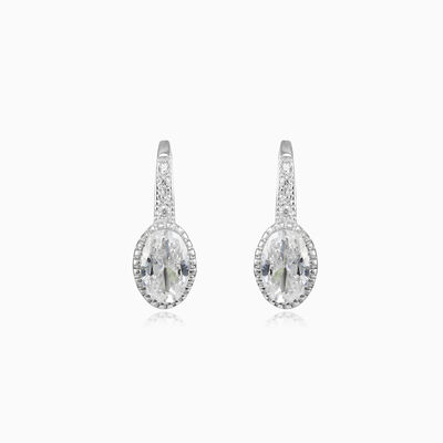 Little oval drop earrings woman Earrings Bambine