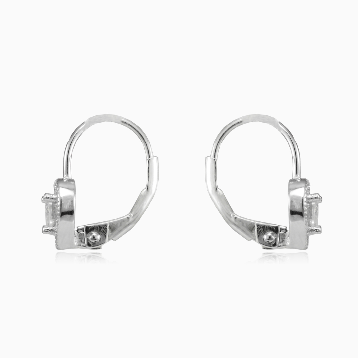 Pendientes Halo de corazón mujer Pendientes Lovely N.2
