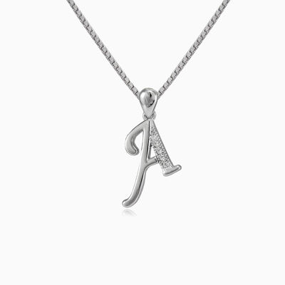 Pendentif lettre A femme Pendentifs Letters