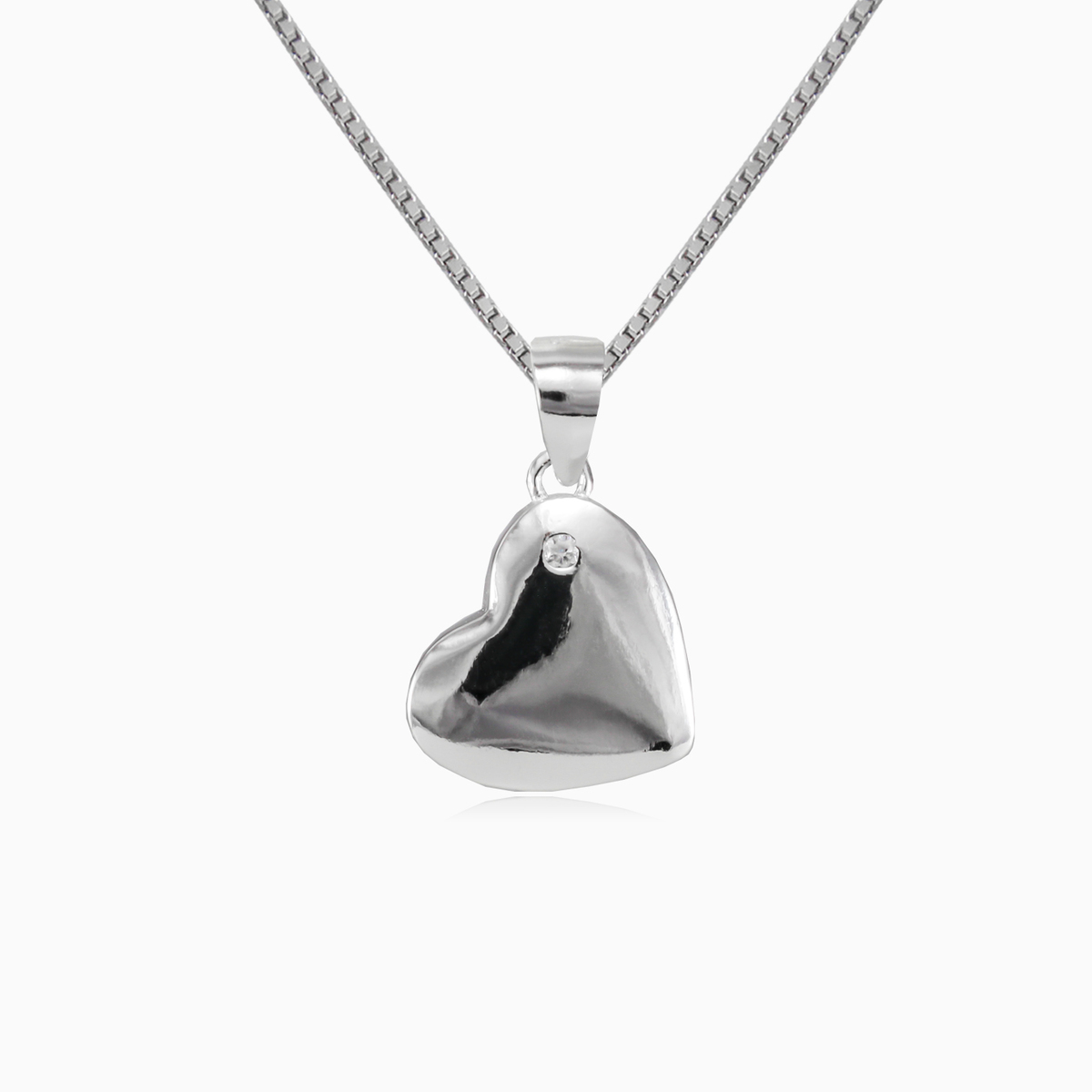 Coeur en un cristal poli femme Pendentifs Lovely N.1