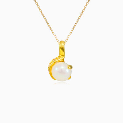 Unique white pearl crystal pendant woman Pendants Tinge