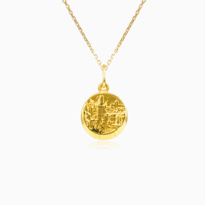 Prague skyline pendant unisex Pendants Lustrous