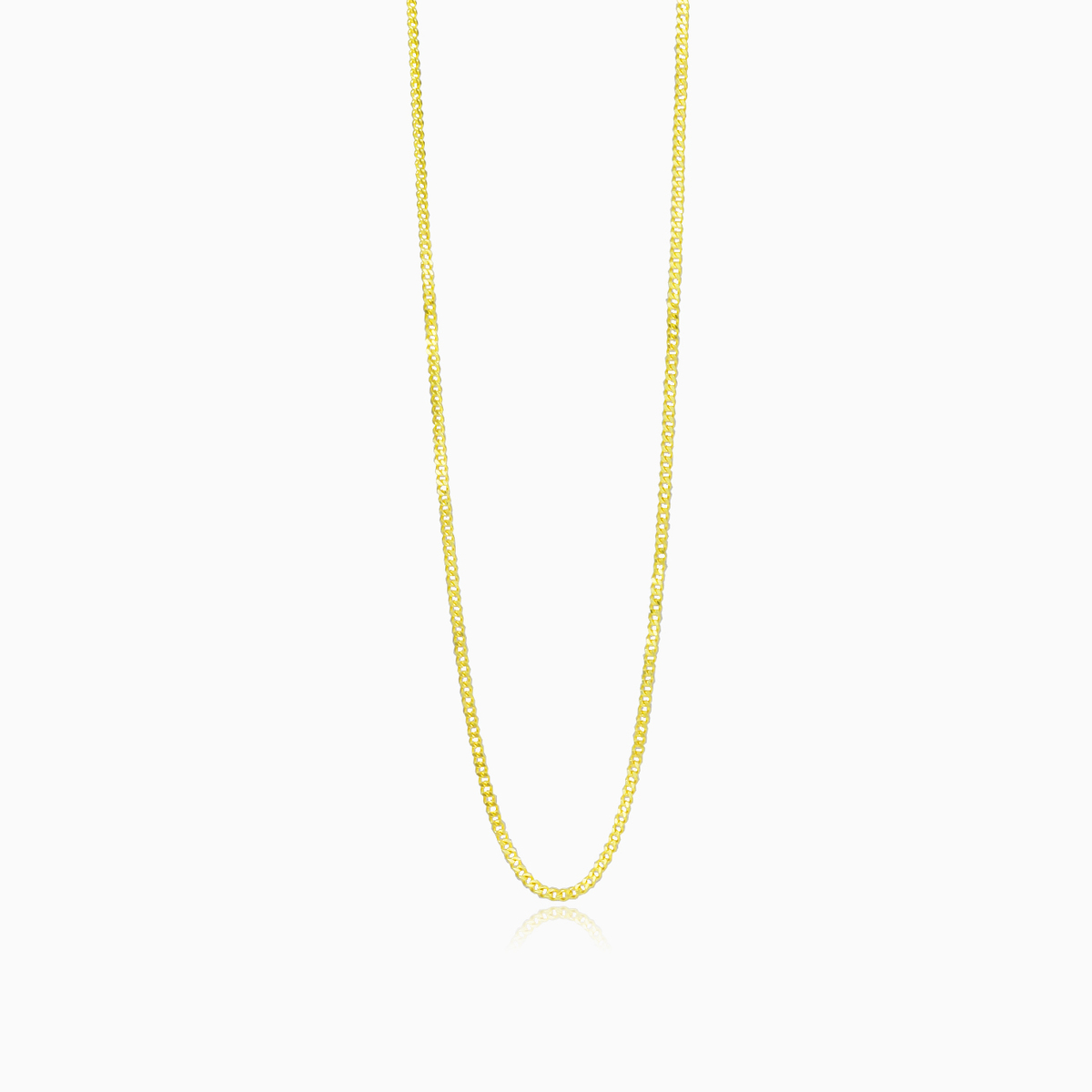 Cadena cubana fina de oro unisex Cadenas Harmony N.1