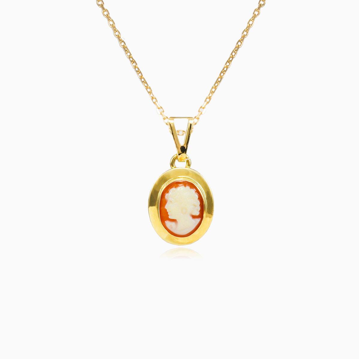 Gold-Kameen-Anhänger Frauen Anhänger Tinge N.1