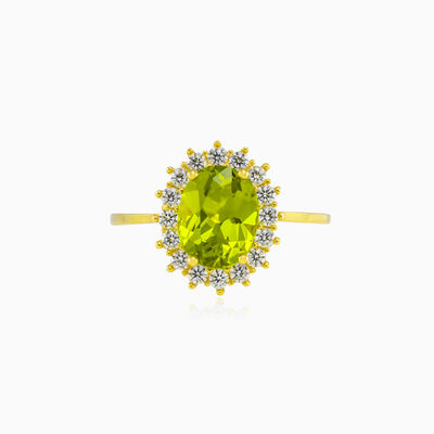 Royal oval zultanite gold ring woman Rings Royal