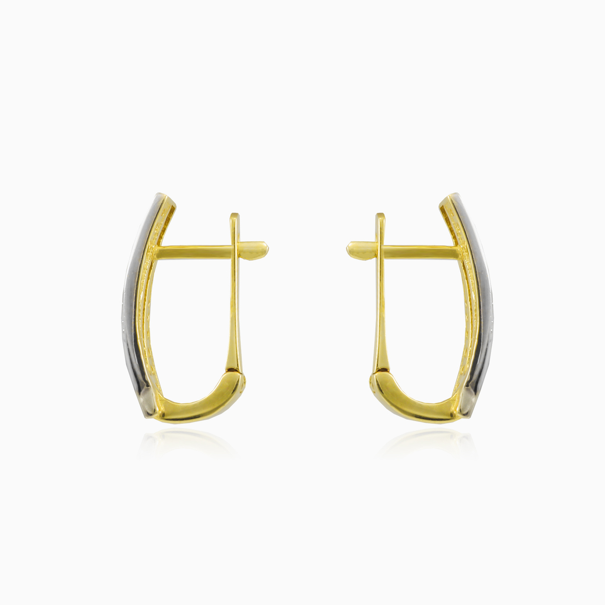 Cubic gold earrings woman Earrings Lustrous N.2