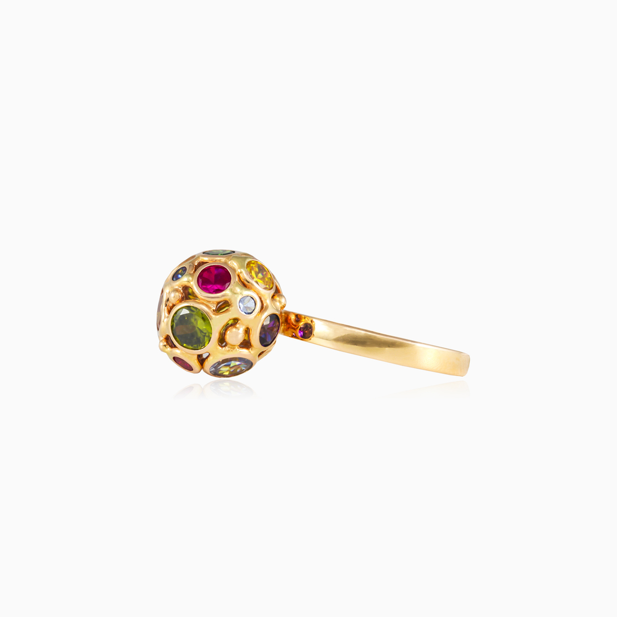 Bague Mosaico boule en or femme Bagues Mosaico N.2