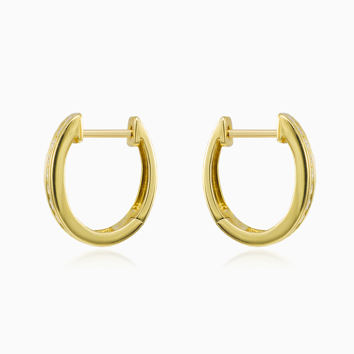 Aros de diamantes mujer Pendientes Brillantino N.2