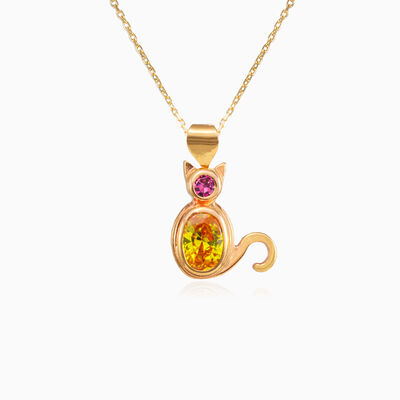 Mosaico cat pendant woman Pendants Mosaico