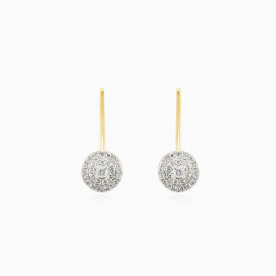 Double halo diamond earrings woman Earrings Brillantino