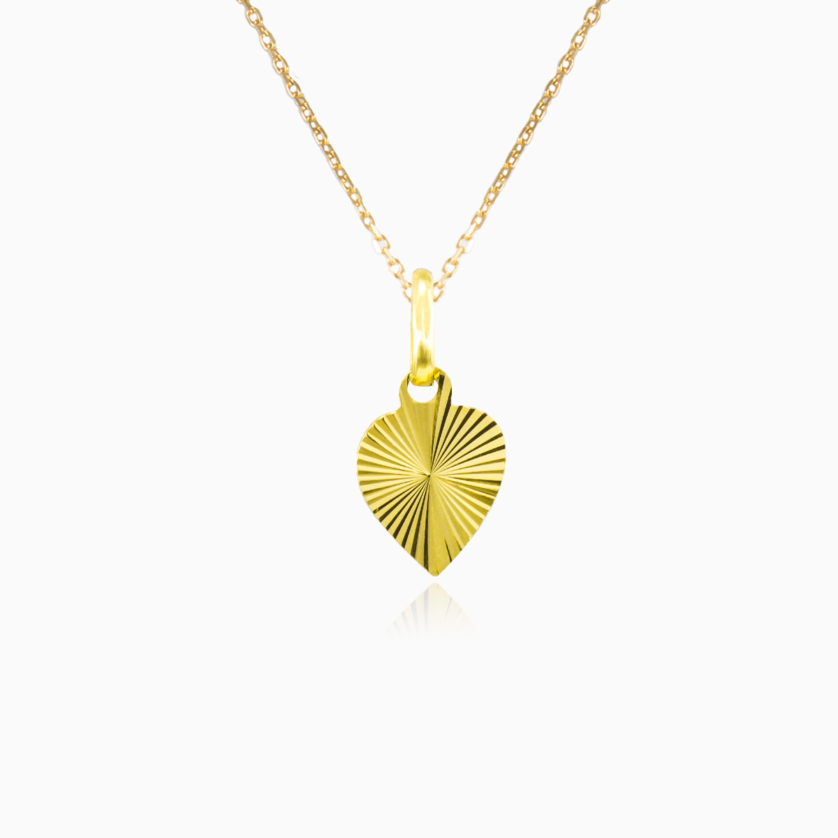 Heart gold pendant dámské Přívěsky Lovely N.1