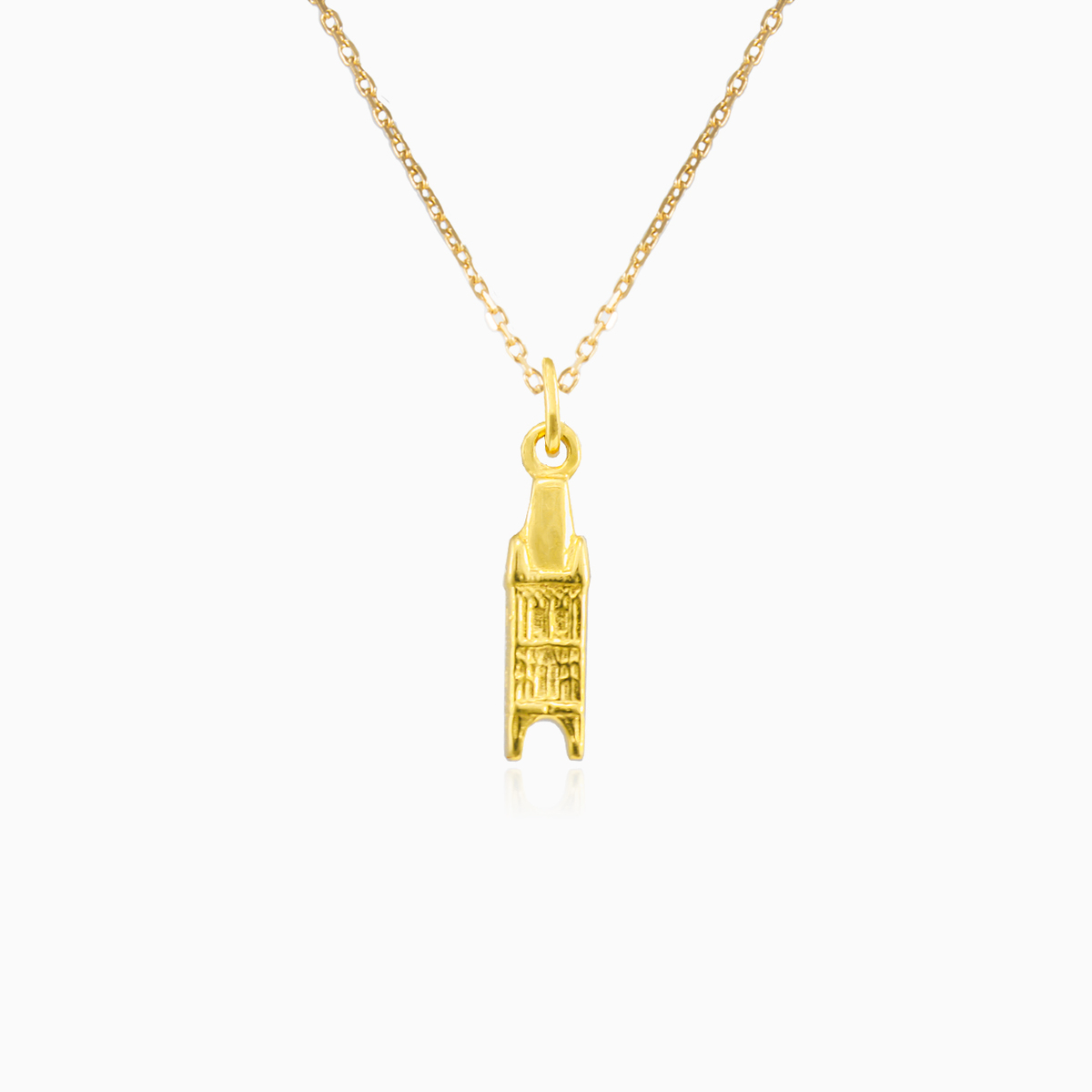 Der Pulverturm Goldanhänger unisex Anhänger Lustrous N.1