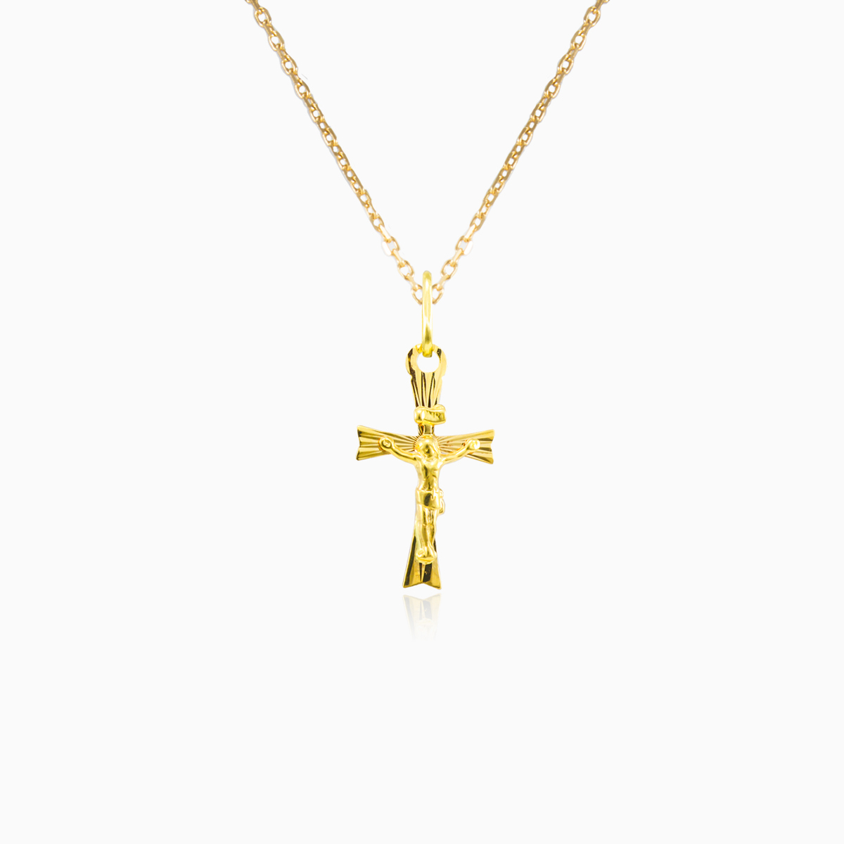 Gold cross pendant unisex Pendants Santa Croce N.1