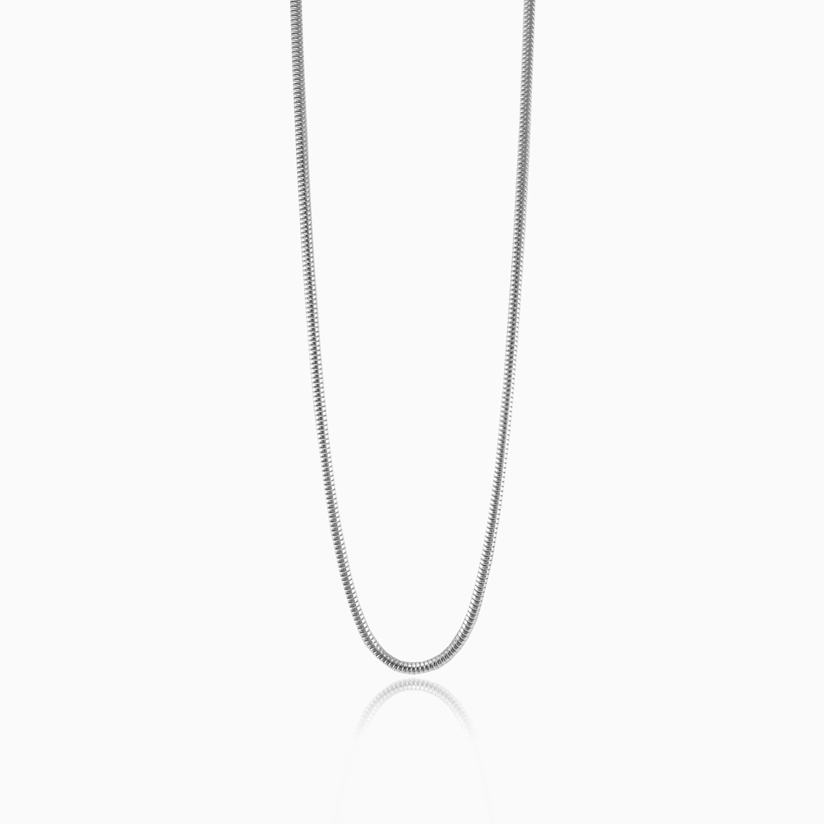 Cadena serpiente de plata	 unisex Cadenas Harmony N.1