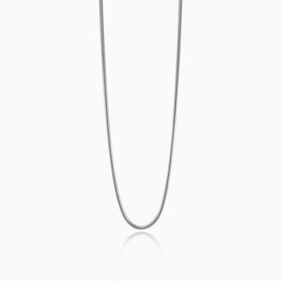 Silver snake chain unisex Chains Harmony