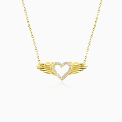 Flying heart necklace woman Necklaces Lovely