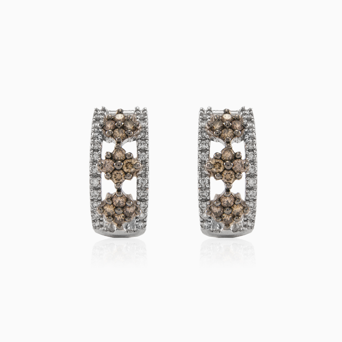 Champagne diamond earrings woman Earrings Brillantino N.1