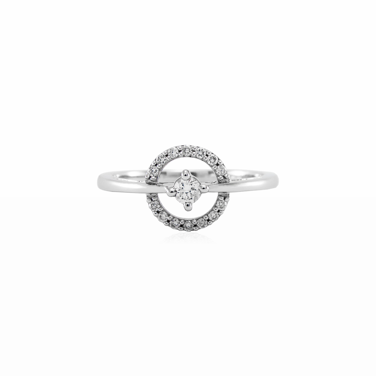Anillo de compromiso moderno mujer Anillos de compromiso Brillantino N.1