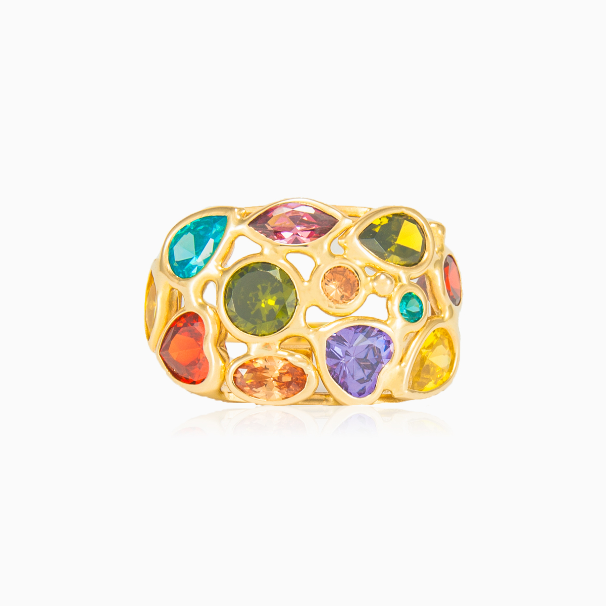 Anillo de mosaico de 