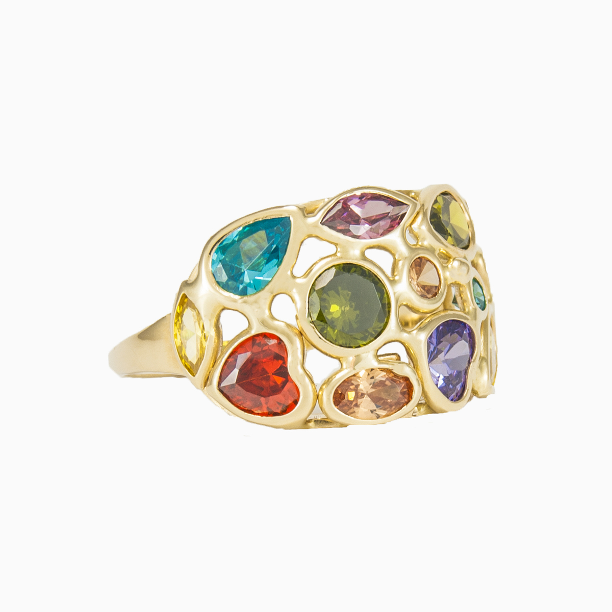 Anillo de mosaico de 