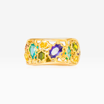Mosaico baroque ring woman Rings Mosaico
