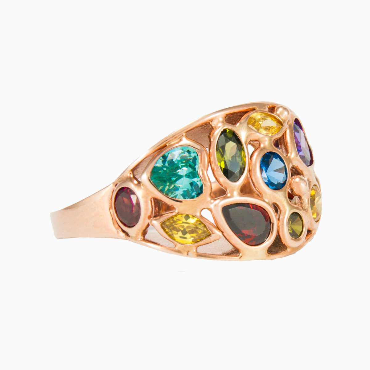 Bague Mosaïco ovale  femme Bagues Mosaico N.4