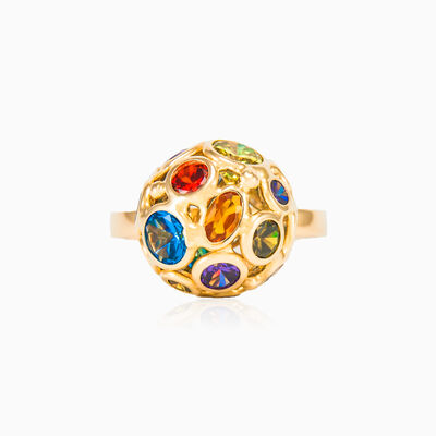 Mosaico bead ring woman Rings Mosaico