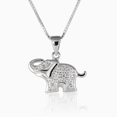 Éléphant chanceux unisex Pendentifs Animale