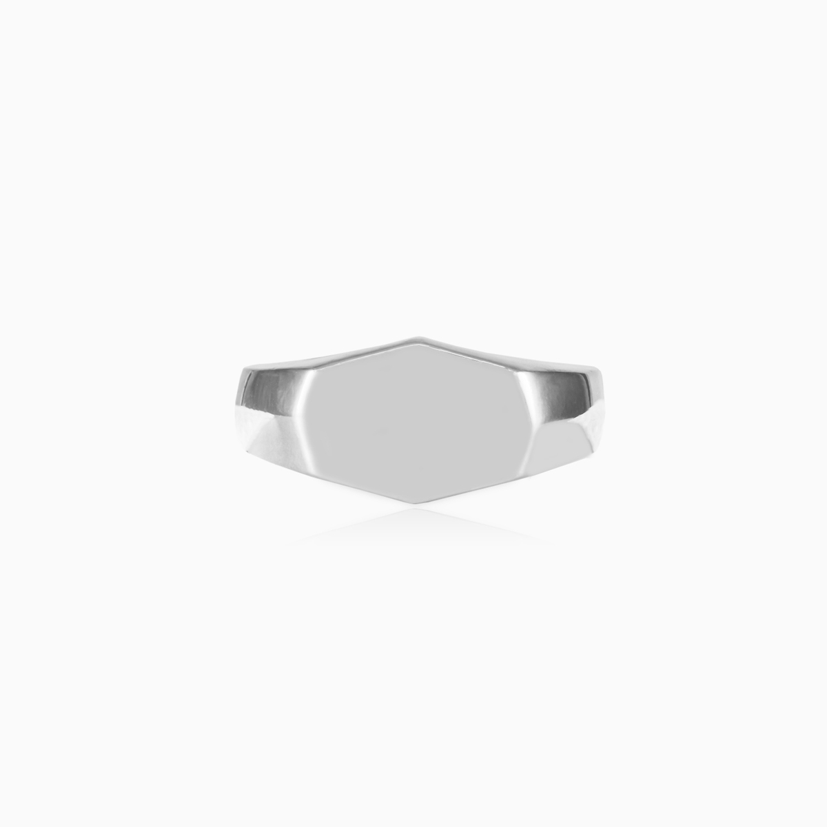 Klasický stříbrný prsten pánské Prsteny High polished N.1