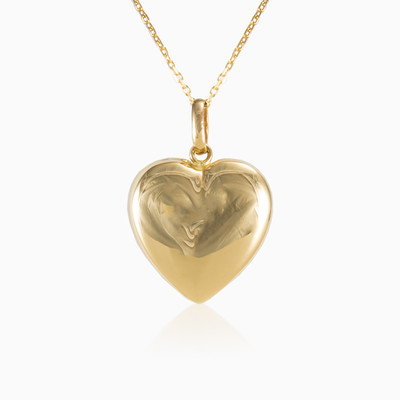 Schlichter Herzanhänger Frauen Anhänger Lovely