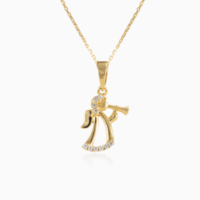 Musical angel pendant woman Pendants Santa Croce